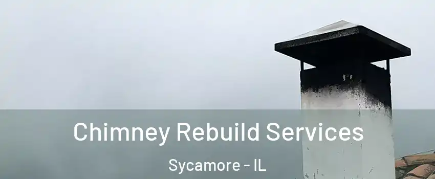  Chimney Rebuild Services Sycamore - IL