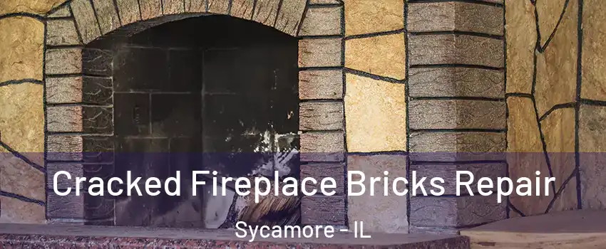  Cracked Fireplace Bricks Repair Sycamore - IL
