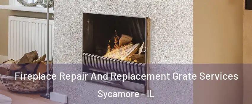 Fireplace Repair And Replacement Grate Services Sycamore - IL