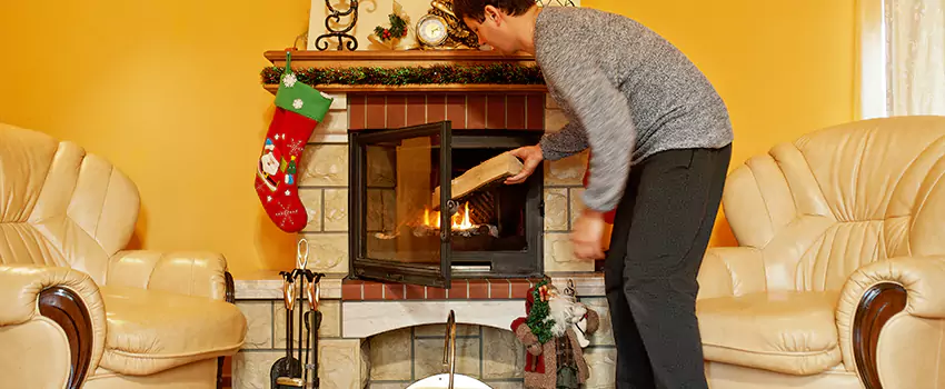 Gas to Wood-Burning Fireplace Conversion Services in Sycamore, Illinois