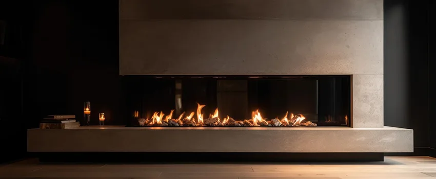 Gas Fireplace Ember Bed Design Services in Sycamore, Illinois