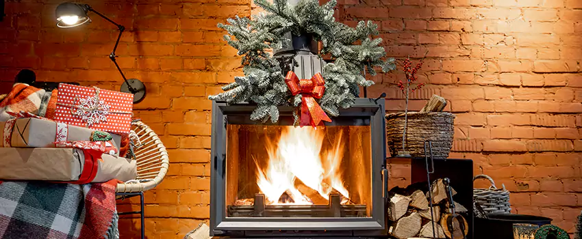 Travis Industries Linear Gas Fireplace Installation in Sycamore, Illinois