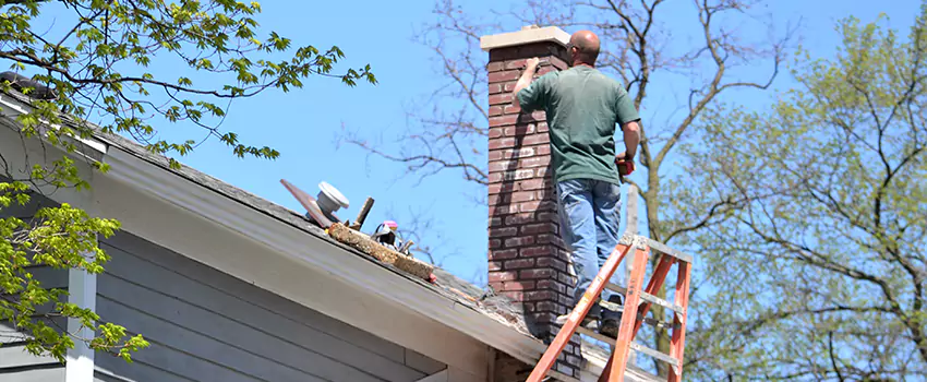 Vinyl and PVC Chimney Flashing Installation in Sycamore, IL