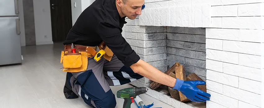 Fireplace Damaged Damper Frame Repair Services in Sycamore, Illinois