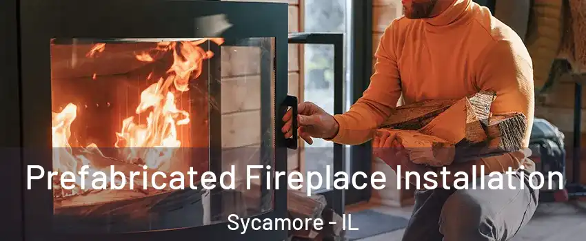  Prefabricated Fireplace Installation Sycamore - IL