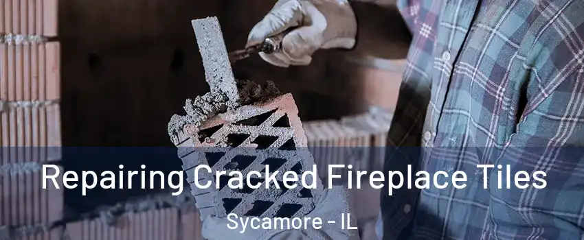 Repairing Cracked Fireplace Tiles Sycamore - IL